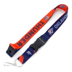 Oklahoma City Thunder Lanyard Crossfade Design