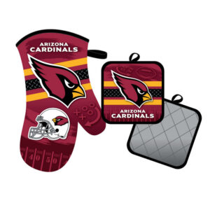 Arizona Cardinals Oven Mitt and Pot Holder Set