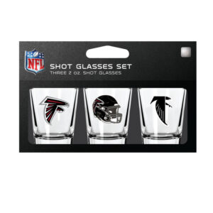Atlanta Falcons Shot Glass Set 3 Pack