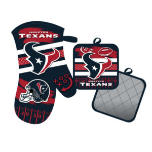 Houston Texans Oven Mitt and Pot Holder Set
