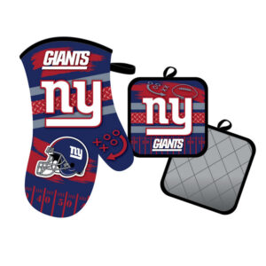 New York Giants Oven Mitt and Pot Holder Set
