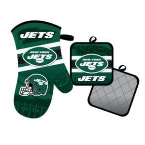 New York Jets Oven Mitt and Pot Holder Set