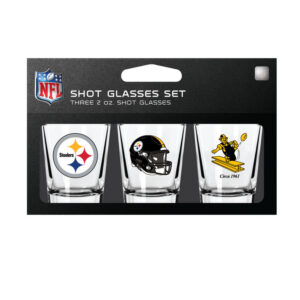 Pittsburgh Steelers Shot Glass Set 3 Pack