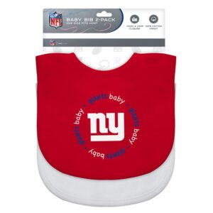 New York Giants Baby Bib 2 Pack