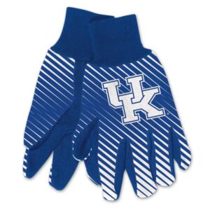 Kentucky Wildcats Gloves Two Tone Style Adult Size