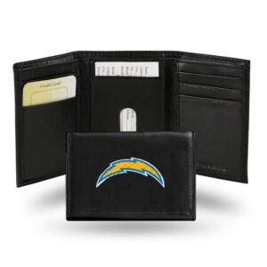 Los Angeles Chargers Wallet Trifold Leather Embroidered