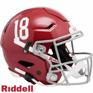 Alabama Crimson Tide Helmet Riddell Authentic Full Size SpeedFlex Style #18