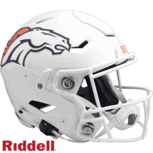 Denver Broncos Helmet Riddell Authentic Full Size SpeedFlex Style On-Field Alternate 2024