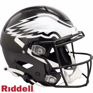 Philadelphia Eagles Helmet Riddell Authentic Full Size SpeedFlex Style On-Field Alternate