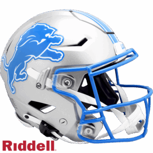 Detroit Lions Helmet Riddell Authentic Full Size SpeedFlex Style 2024
