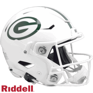 Green Bay Packers Helmet Riddell Authentic Full Size SpeedFlex Style On-Field Alternate 2024