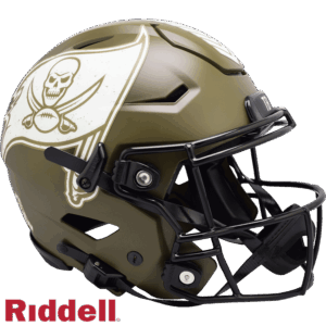 Tampa Bay Buccaneers Helmet Riddell Authentic Full Size SpeedFlex Style Salute To Service 2022