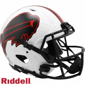 Buffalo Bills Helmet Riddell Authentic Full Size Speed Style Lunar Eclipse Alternate