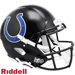 Indianapolis Colts Helmet Riddell Authentic Full Size Speed Style On-Field Alternate 2023 Indiana Nights