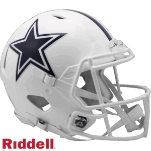 Dallas Cowboys Helmet Riddell Authentic Full Size Speed Style On-Field Alternate