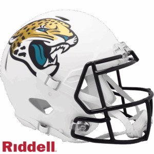 Jacksonville Jaguars Helmet Riddell Authentic Full Size Speed Style On-Field Alternate 2024