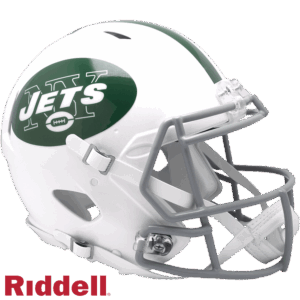 New York Jets Helmet Riddell Authentic Full Size Speed Style On-Field Alternate 2024 #2