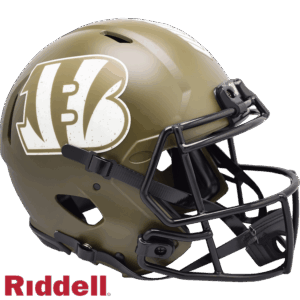 Cincinnati Bengals Helmet Riddell Authentic Full Size Speed Style Salute To Service 2022