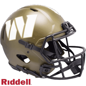 Washington Commanders Helmet Riddell Authentic Full Size Speed Style Salute To Service 2022