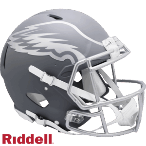 Philadelphia Eagles Helmet Riddell Authentic Full Size Speed Style Slate Alternate