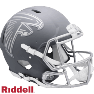 Atlanta Falcons Helmet Riddell Authentic Full Size Speed Style Slate Alternate