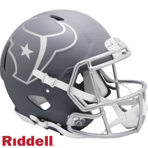 Houston Texans Helmet Riddell Authentic Full Size Speed Style Slate Alternate