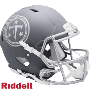 Tennessee Titans Helmet Riddell Authentic Full Size Speed Style Slate Alternate