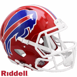 Buffalo Bills Helmet Riddell Authentic Full Size Speed Style 1987-2001 T/B