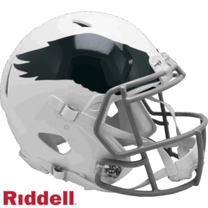 Philadelphia Eagles Helmet Riddell Authentic Full Size Speed Style 1969-1973 T/B