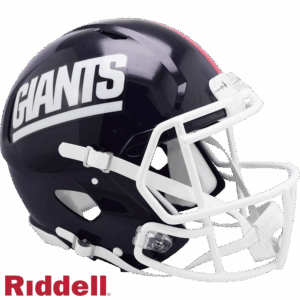 New York Giants Helmet Riddell Authentic Full Size Speed Style 1980-1999 T/B