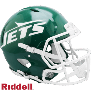 New York Jets Helmet Riddell Authentic Full Size Speed Style 1978-1989 T/B