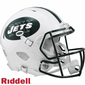New York Jets Helmet Riddell Authentic Full Size Speed Style 1998-2018 T/B