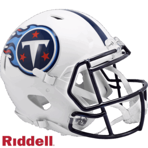 Tennessee Titans Helmet Riddell Authentic Full Size Speed Style 1999-2017 T/B