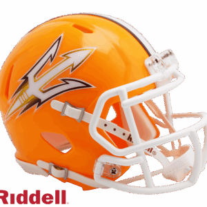 Arizona State Sun Devils Helmet Riddell Replica Mini Speed Style Gold 2024
