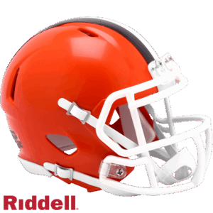 Cleveland Browns Helmet Riddell Replica Mini Speed Style 2024