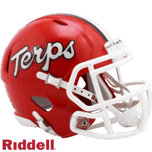 Maryland Terrapins Helmet Riddell Replica Full Size Speed Style Script