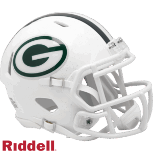 Green Bay Packers Helmet Riddell Replica Mini Speed Style On-Field Alternate 2024