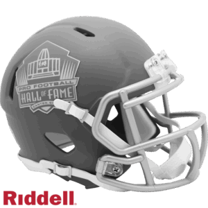 NFL Hall of Fame Helmet Riddell Replica Mini Speed Style Slate Alternate