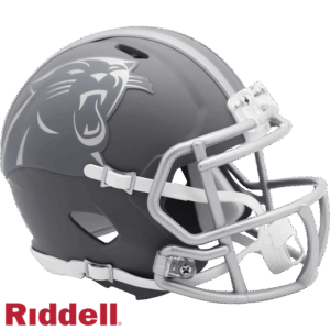 Carolina Panthers Helmet Riddell Replica Mini Speed Style Slate Alternate