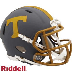 Tennessee Volunteers Helmet Riddell Replica Mini Speed Style Slate Alternate