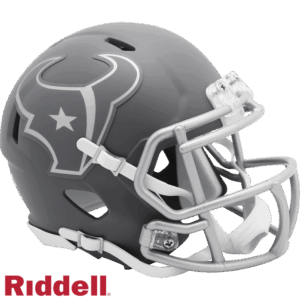 Houston Texans Helmet Riddell Replica Mini Speed Style Slate Alternate