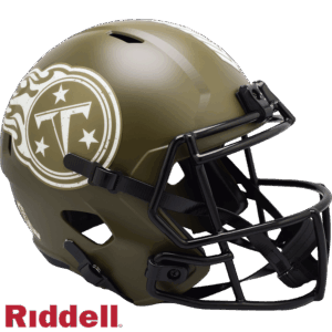 Tennessee Titans Helmet Riddell Replica Full Size Speed Style Salute To Service 2022