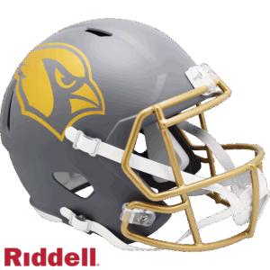 Arizona Cardinals Helmet Riddell Replica Full Size Speed Style Slate Alternate