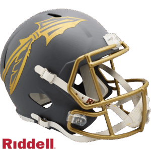 Florida State Seminoles Helmet Riddell Replica Full Size Speed Style Slate Alternate