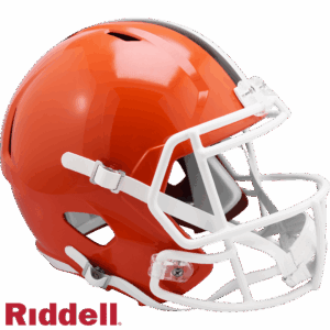 Cleveland Browns Helmet Riddell Replica Full Size Speed Style 1975-2005 T/B