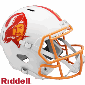 Tampa Bay Buccaneers Helmet Riddell Replica Full Size Speed Style 1976-1996 T/B