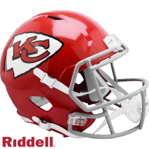 Kansas City Chiefs Helmet Riddell Replica Full Size Speed Style 1963-1973 T/B