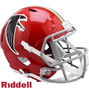 Atlanta Falcons Helmet Riddell Replica Full Size Speed Style 1966-1969 T/B