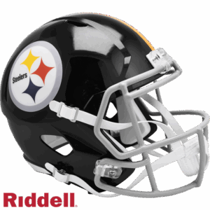 Pittsburgh Steelers Helmet Riddell Replica Full Size Speed Style 1963-1976 T/B