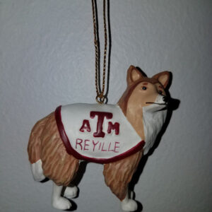 Texas A&M Aggies Mascot Ornament CO